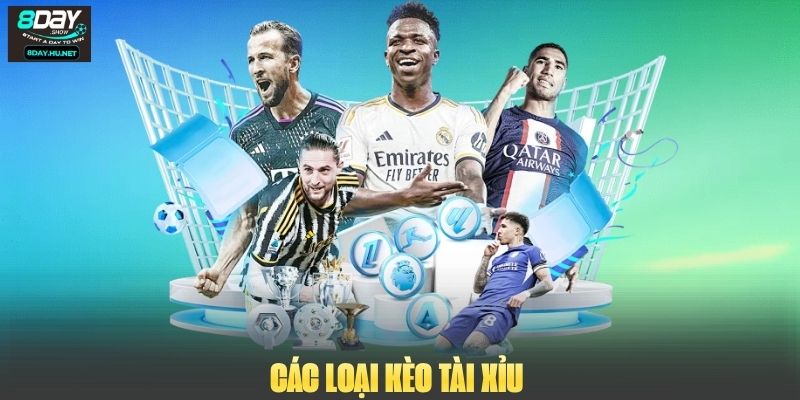 Các loại kèo tài xỉu